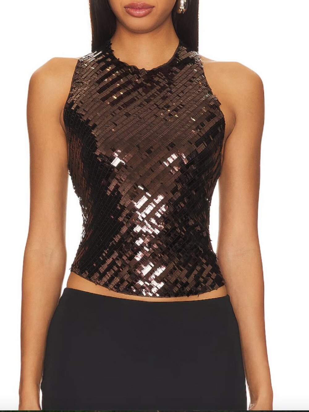 Free People x Intimately FP Disco Fever Cami In Black Combo 7